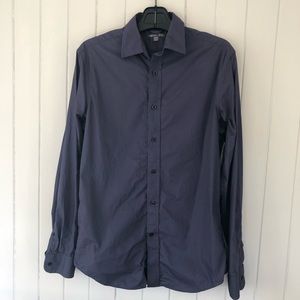GAP men’s purple dress shirt